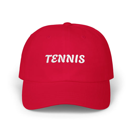Classic Tennis Dad Cap, Casual Hat for Tennis Lovers, Gift for Sports Dads, Outdoor Activities, Birthday or Father's Day Present