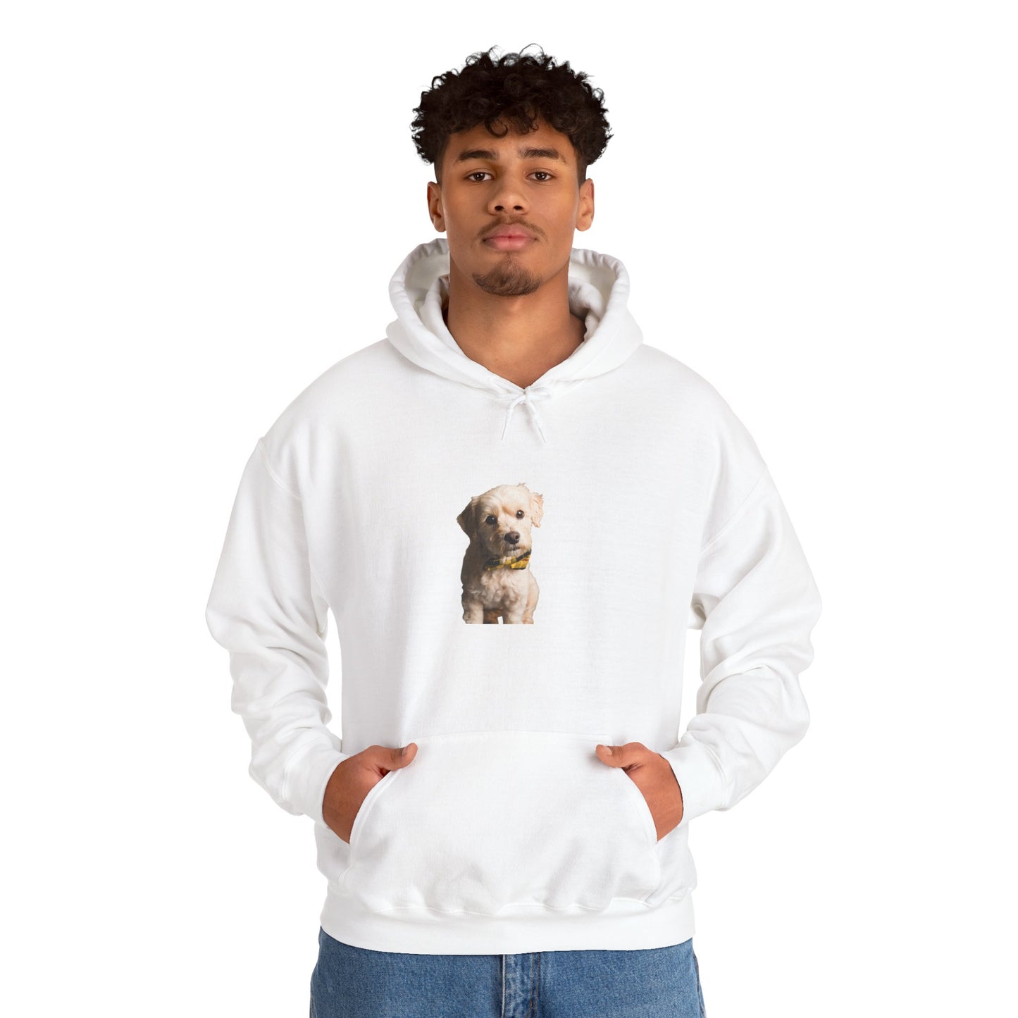 Cute Dog Photo Unisex Hoodie, Cozy Pet Lover Sweatshirt, Gift for Animal Lovers, Casual Pullover for Relaxing, Birthday Present, Fun [...]