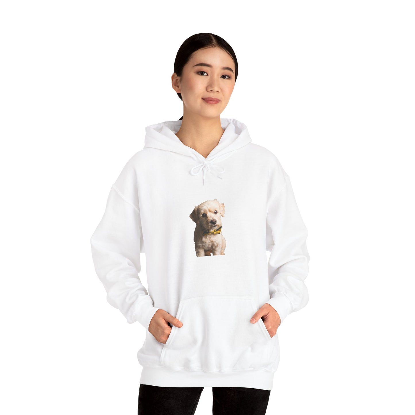 Cute Dog Photo Unisex Hoodie, Cozy Pet Lover Sweatshirt, Gift for Animal Lovers, Casual Pullover for Relaxing, Birthday Present, Fun [...]