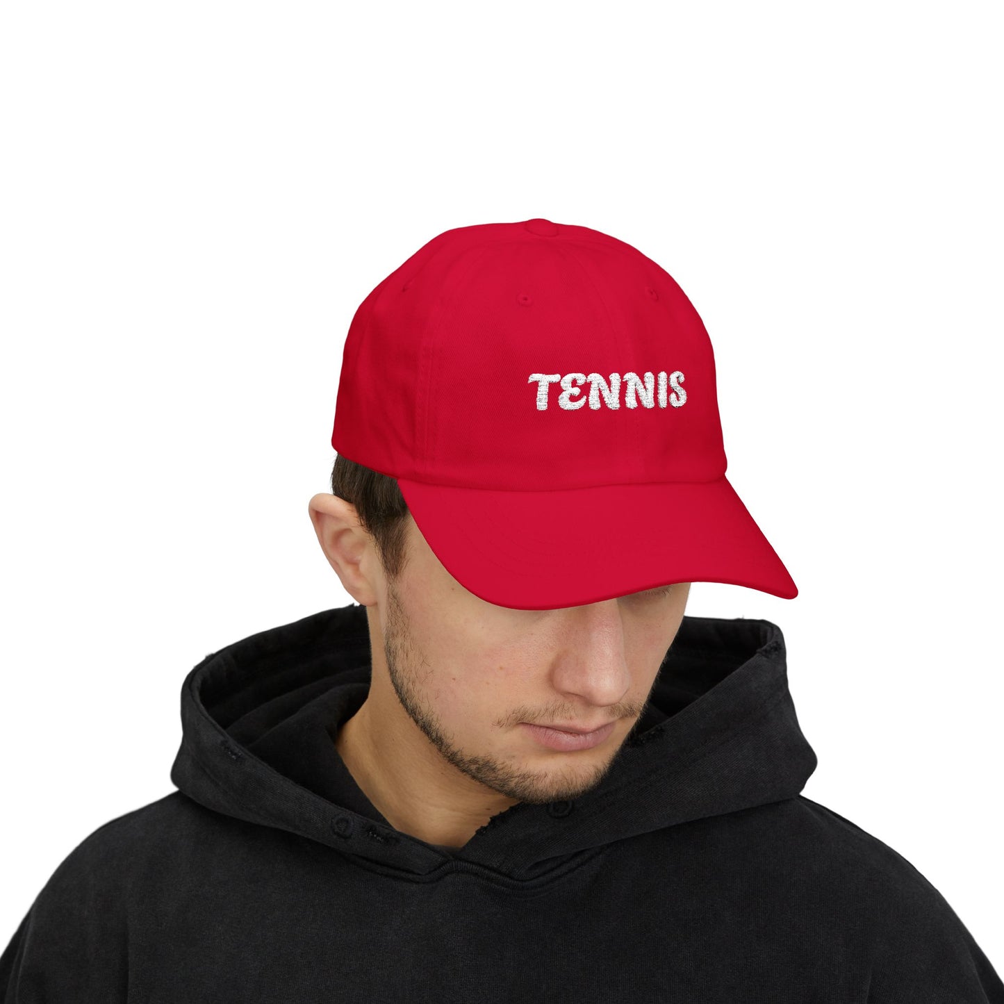 Classic Tennis Dad Cap, Casual Hat for Tennis Lovers, Gift for Sports Dads, Outdoor Activities, Birthday or Father's Day Present
