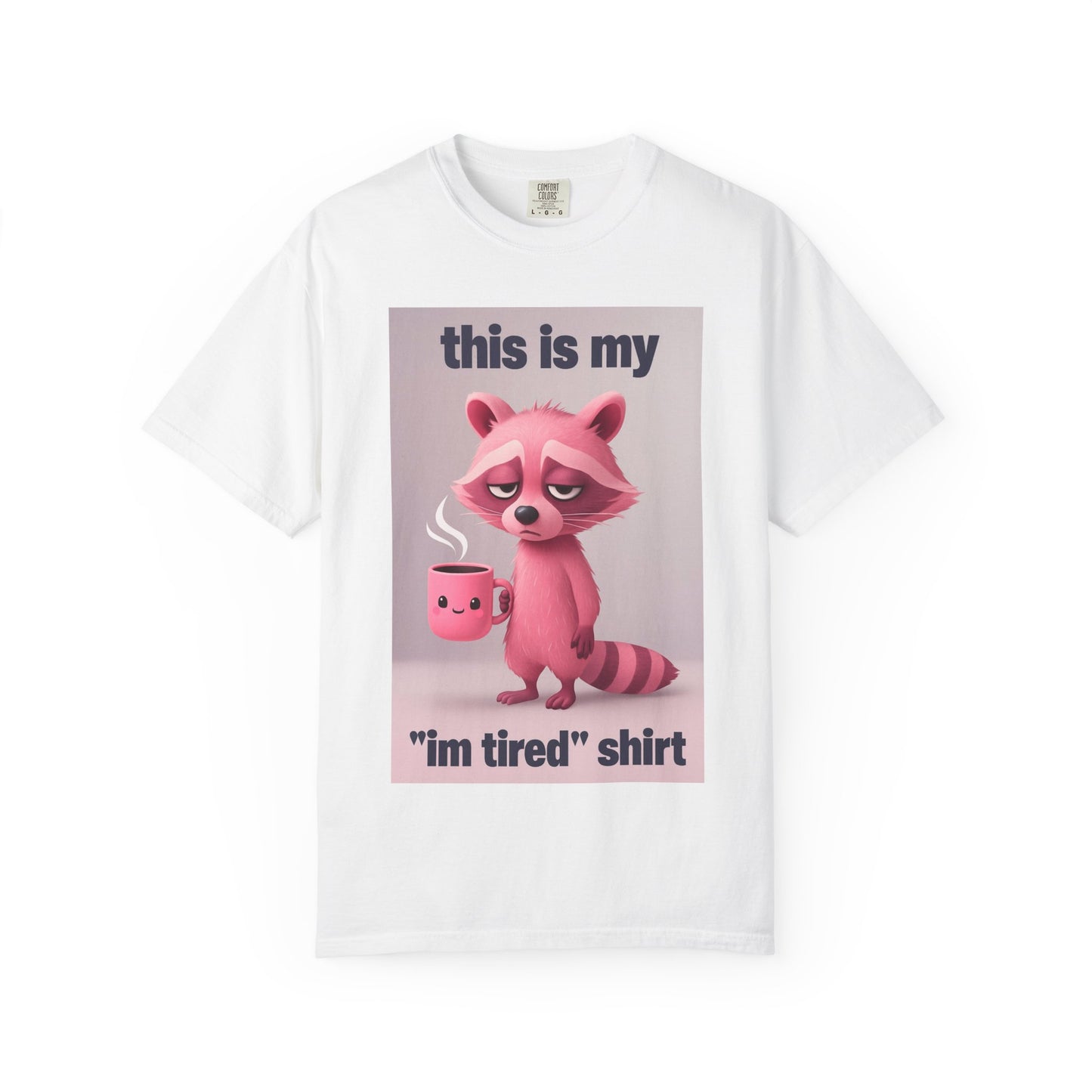 Funny Unisex T-Shirt - 'This Is My "I'm Tired" Shirt' - Great for Coffee Lovers, Gifting, Casual Wear, Everyday Comfort, Pajama Top