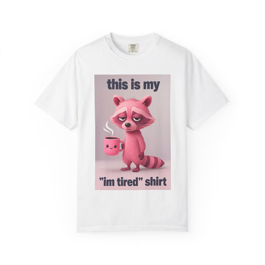 Funny Unisex T-Shirt - 'This Is My "I'm Tired" Shirt' - Great for Coffee Lovers, Gifting, Casual Wear, Everyday Comfort, Pajama Top