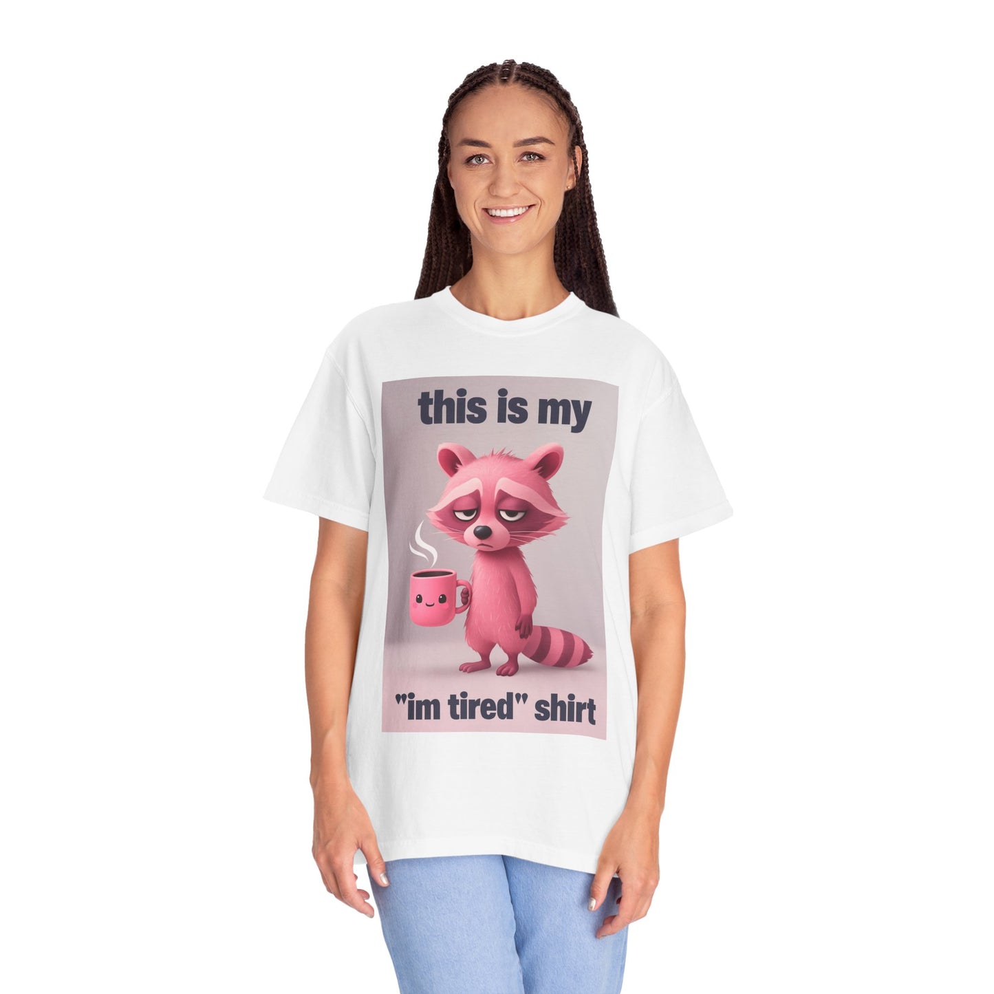 Funny Unisex T-Shirt - 'This Is My "I'm Tired" Shirt' - Great for Coffee Lovers, Gifting, Casual Wear, Everyday Comfort, Pajama Top